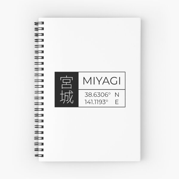 Item preview, Miyagi - Latitude and Longitude designed and sold by Heedee Design.
