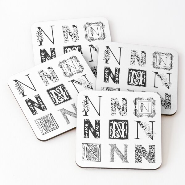 Item preview, Letter N Sticker Pack designed and sold by M-Artie.