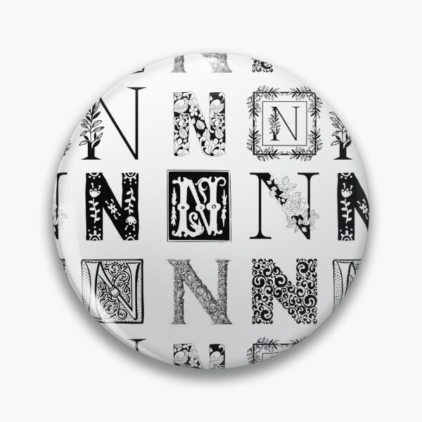 Item preview, Letter N Sticker Pack designed and sold by M-Artie.