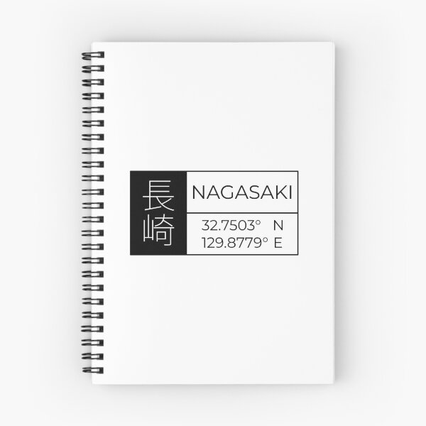 Item preview, Nagasaki - Latitude and Longitude designed and sold by Heedee Design.