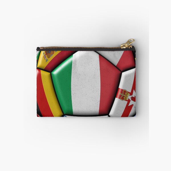 Item preview, Soccer ball with flags - flag of Italy in the center designed and sold by siloto.
