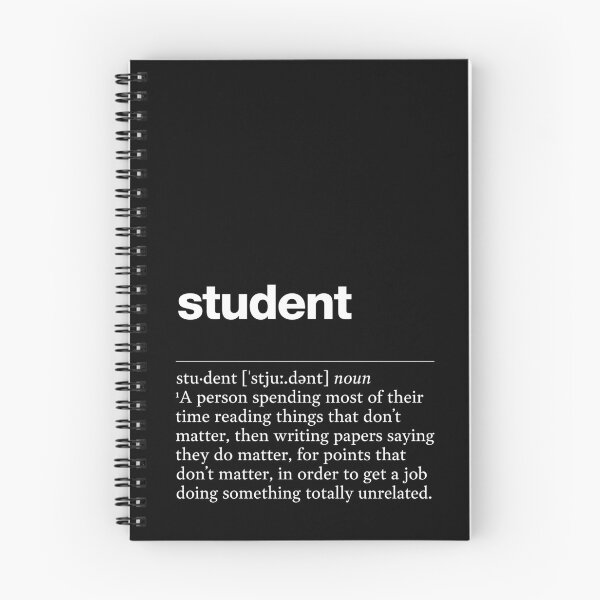 Item preview, "Student" funny job description, definition student designed and sold by TrueType.