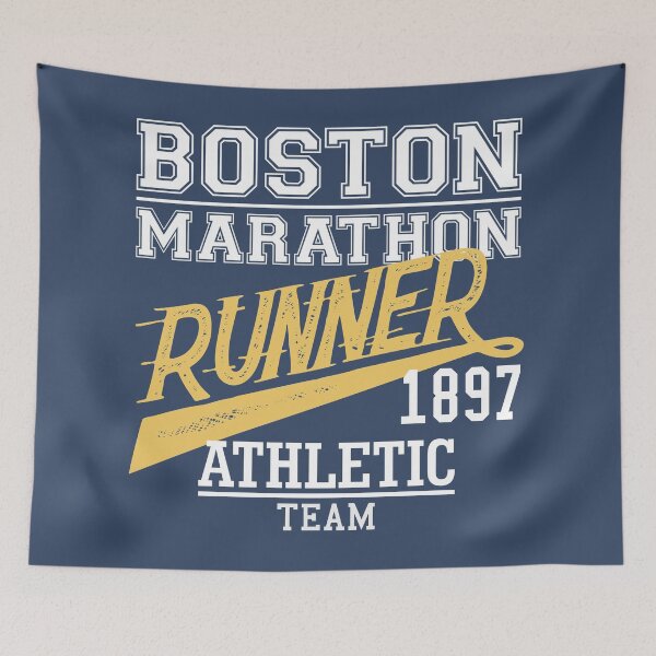 Item preview, The Boston Marathon Runner Athletic Team 1897 designed and sold by PaulLesser.