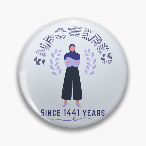 Item preview, Empowered since 1441 years hijabi girl hijab designed and sold by ChooseWonderful.