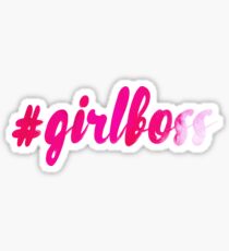 #GirlBoss Sticker