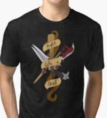Fight Like A Girl Tri-blend T-Shirt