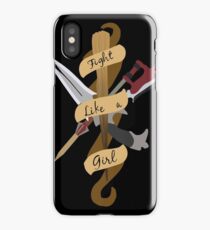 Fight Like A Girl iPhone Case