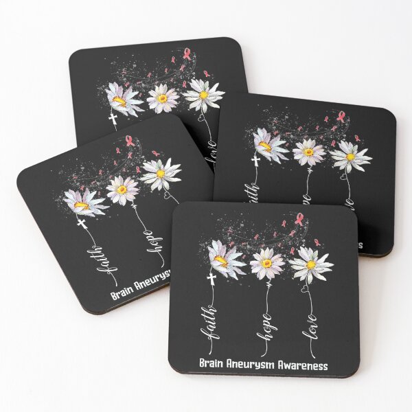 Item preview, Faith Hope Love Brain Aneurysm Awareness Shirt Flower Gifts  designed and sold by KenSeman86.