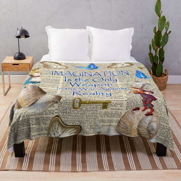 Item preview, Alice in Wonderland - IMAGINATION Quote on a Dictionary Page designed and sold by maryedenoa.