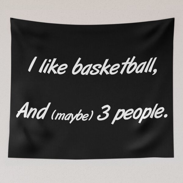 Item preview, I love basketball, and 3 people. designed and sold by 2Girls1Shirt.