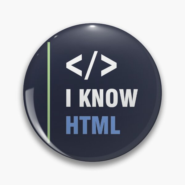 Item preview, I Know HTML (Dark) designed and sold by Devshirt.