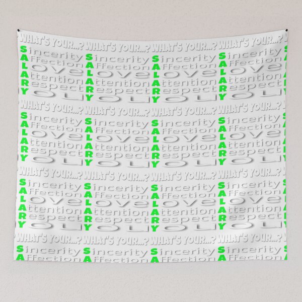 Item preview, What's your salary designed and sold by 59SHOP24.