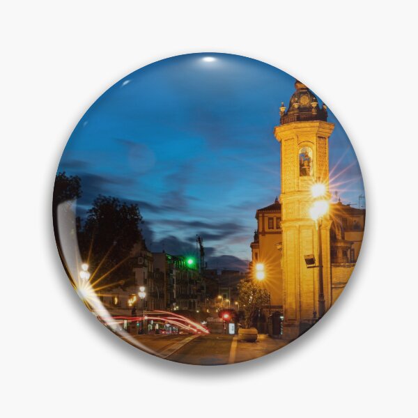Item preview, Seville Bridge Nightscape designed and sold by hawkie.