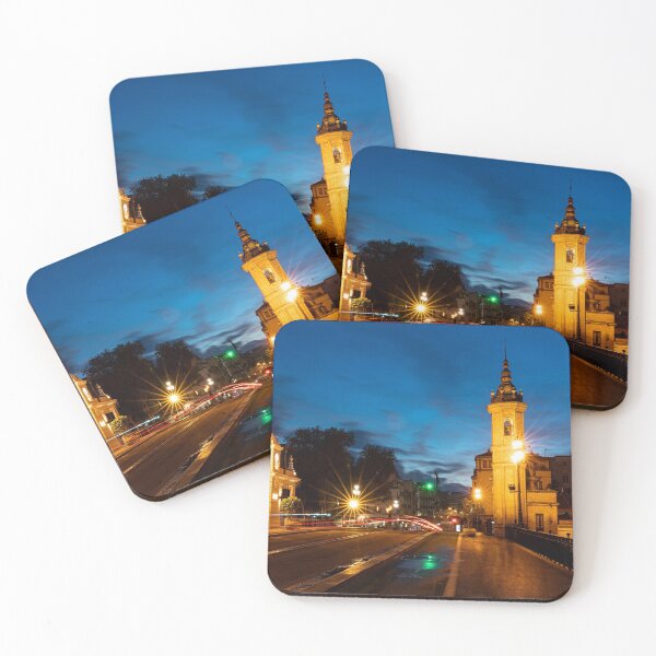 Item preview, Seville Bridge Nightscape designed and sold by hawkie.