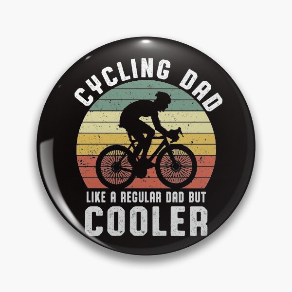 Item preview, Cycling Dad Like A Regular Dad But Cooler retro Father's Day gift  designed and sold by Majesticoo.