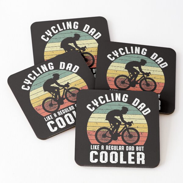 Item preview, Cycling Dad Like A Regular Dad But Cooler retro Father's Day gift  designed and sold by Majesticoo.
