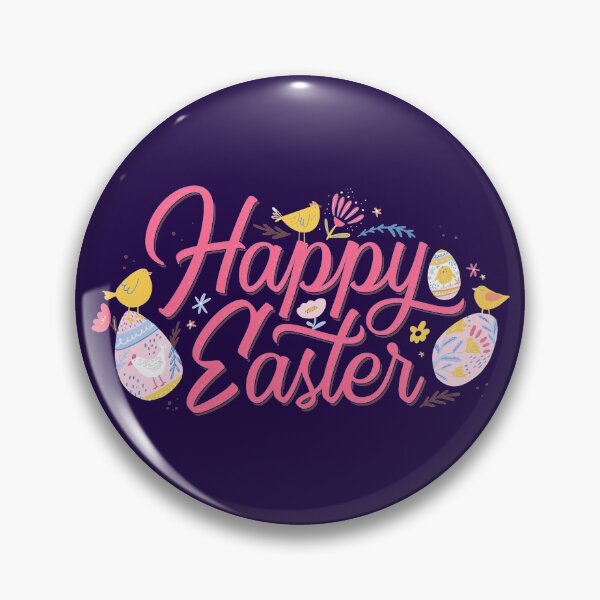 Item preview, Happy Easter (Pink Lettering) designed and sold by K-icon.