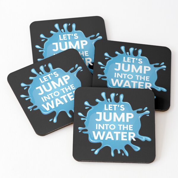 Item preview, Let's Jump Into The Water designed and sold by StudioAquaLumos.
