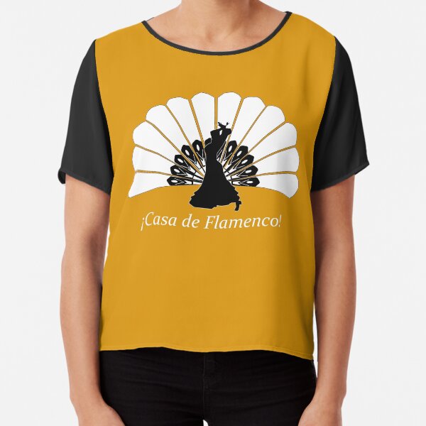 Item preview, Casa de Flamenco (Graphic T-shirts in Yellow) designed and sold by Lisa Dunbar Solas.