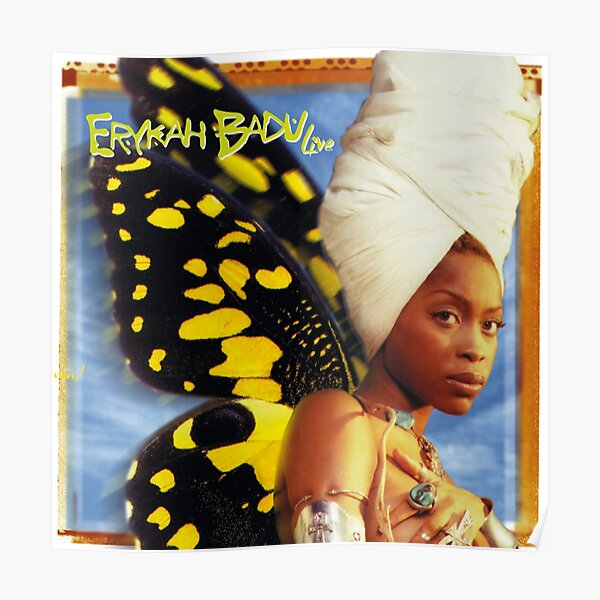 Erykah Badu Live Poster