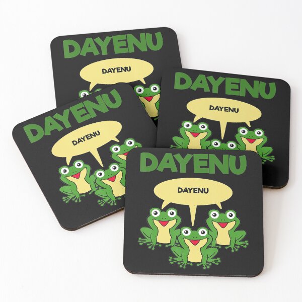 Item preview, Three Frogs Dayenu - Funny Pesach Passover designed and sold by KenSeman86.