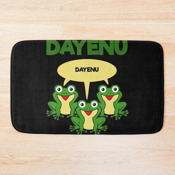 Item preview, Three Frogs Dayenu - Funny Pesach Passover designed and sold by KenSeman86.