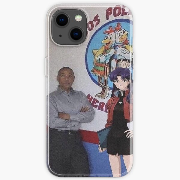 Gus and Misato iPhone Soft Case
