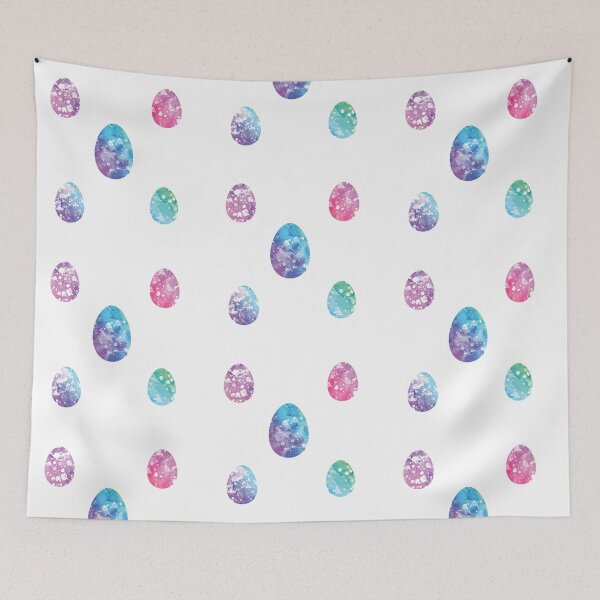 Item preview, Easter egg pattern (purple blue) stickers designed and sold by SoLittleSteph.