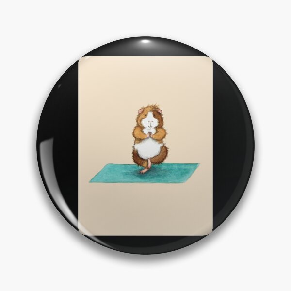 Item preview, Yoga Guinea Pig Tree Pose Yoguineas designed and sold by AracelyGoodwin.