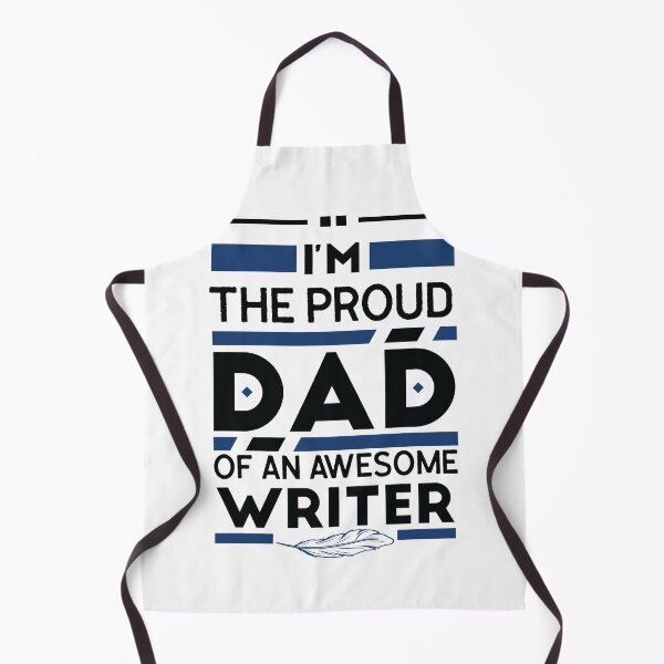 Item preview, I'm The Proud Dad Of An Awesome Writer designed and sold by Neurodivergent Gals.