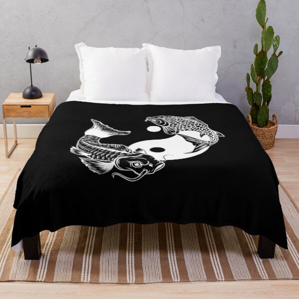 Item preview, Yin and Yang Koi Fish Japanese Koi Carp Nishikigoi Buddhism designed and sold by enjoytheshirt.