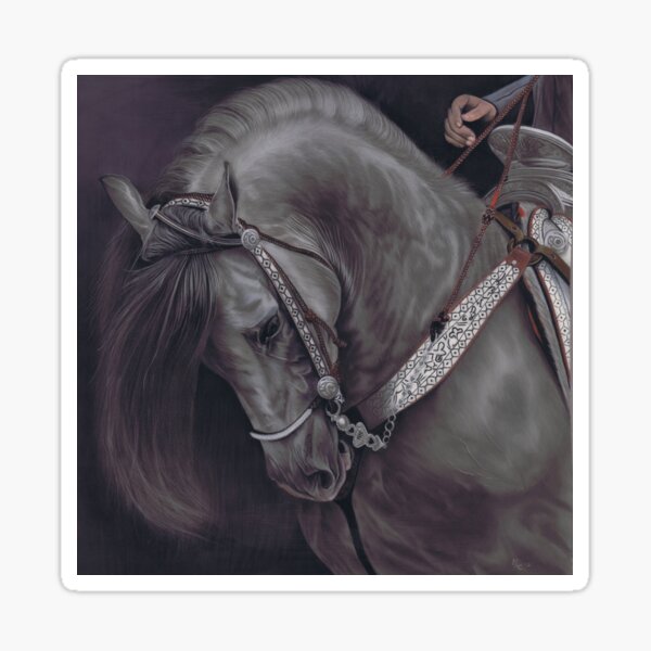 5D Diamond Painting Brown Horse With a Black Bridle Kit