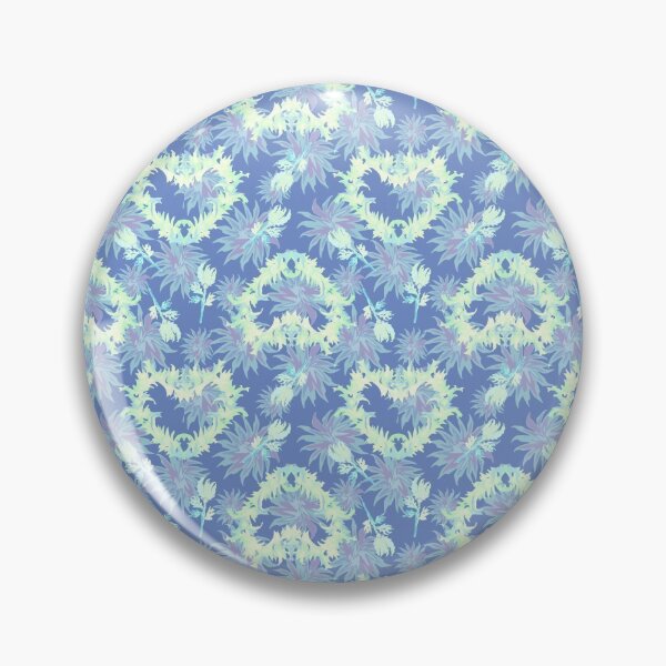 Item preview, Flaming hearts blue designed and sold by Amalus-files.