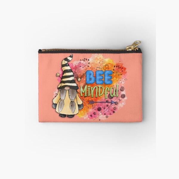 Item preview, Bee mindful garden gnome watercolour design designed and sold by CharlieCreates.
