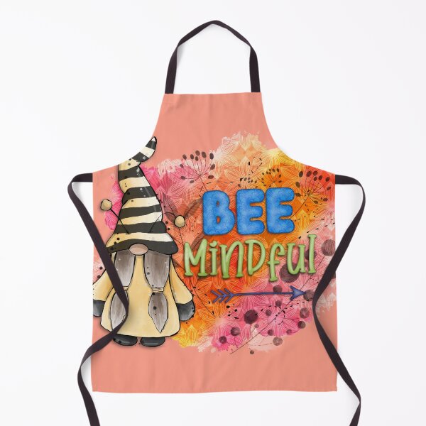 Item preview, Bee mindful garden gnome watercolour design designed and sold by CharlieCreates.