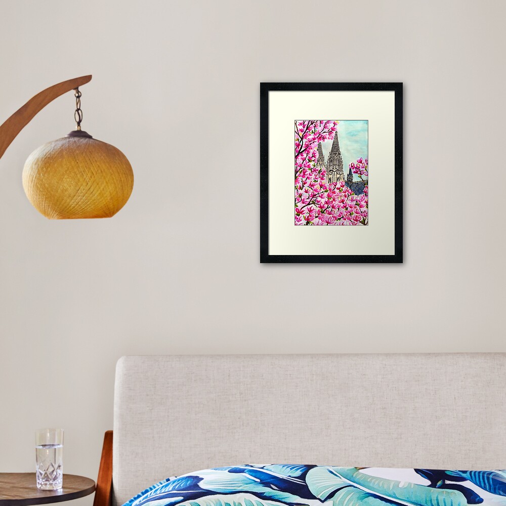 Item preview, Framed Art Print designed and sold by ClaudiaBrueggen.