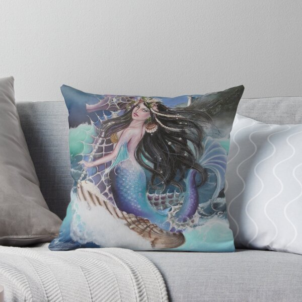 Item preview, Mermaid seahorse ocean designed and sold by Gabriella Szabo.