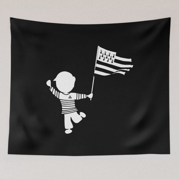 Item preview, Flag of Brittany designed and sold by grafikestelle.
