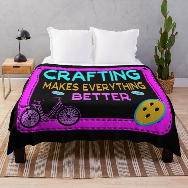 Item preview, CRAFTING MAKES EVERYTHING BETTER designed and sold by Ralek.