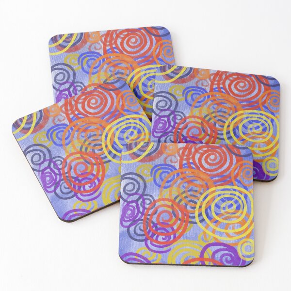 Item preview, Colorful Spirals designed and sold by bloomingvine.