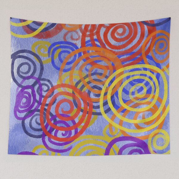 Item preview, Colorful Spirals designed and sold by bloomingvine.