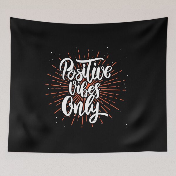 Item preview, Positive vibes only - Motivational tees. designed and sold by PrintPress.