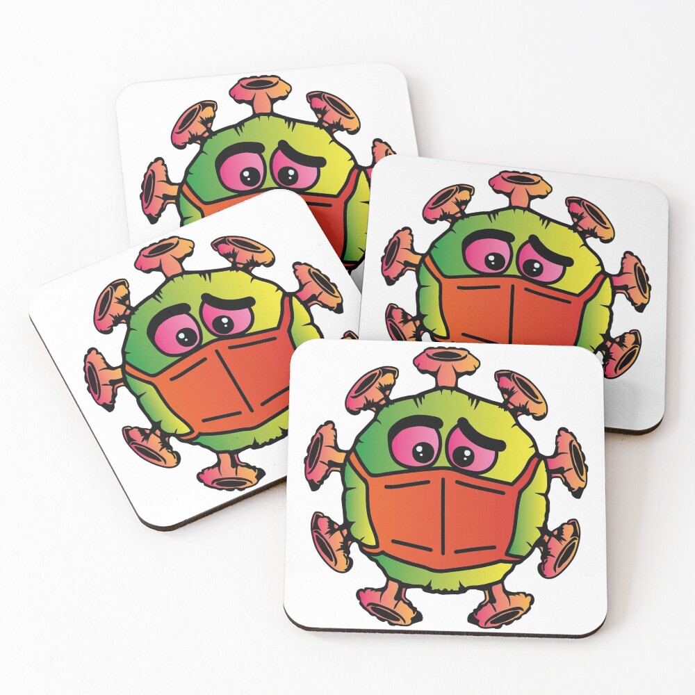 Item preview, Coasters (Set of 4) designed and sold by GoldCollection.