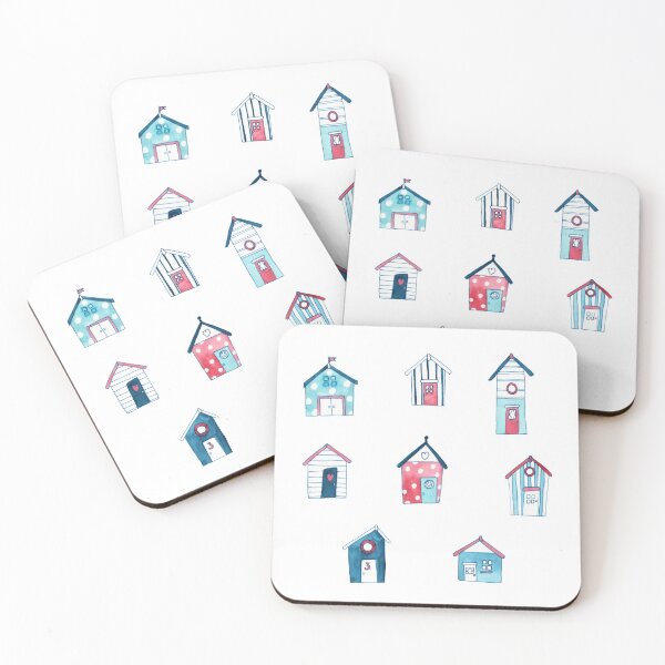 Item preview,  Beach Huts designed and sold by RosalieReeves.