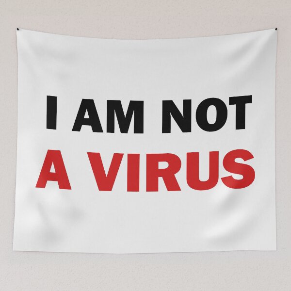 Item preview, I am not a Virus designed and sold by ValentinaHramov.