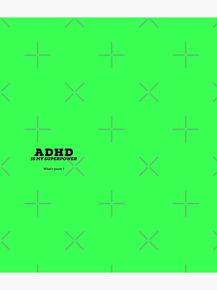 Thumbnail 3 of 3, Backpack, Adhd is my superpower what’s yours? designed and sold by Fatamimosh.