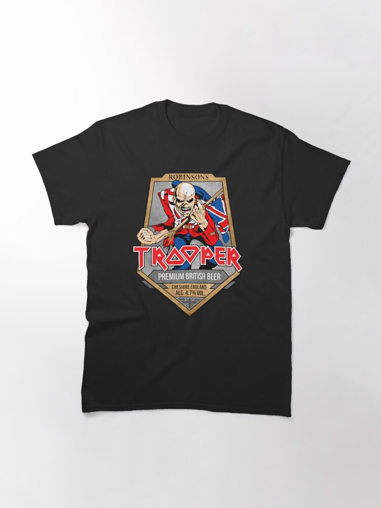 Trooper beer t shirt Clearance