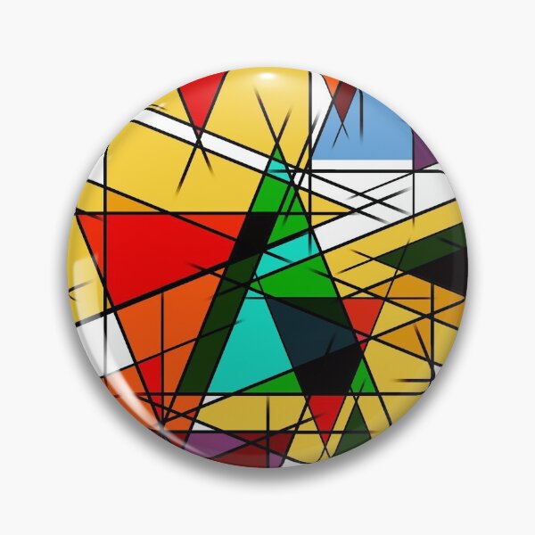 Item preview, Colored triangle decor designed and sold by NW-Photo-Art.
