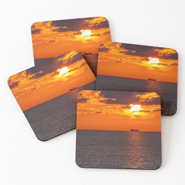 Item preview, Cargo ship in the sunset designed and sold by Advforester.