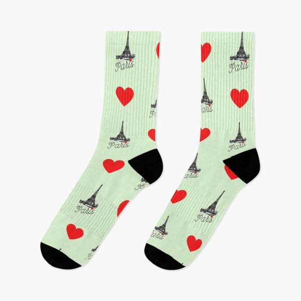 Item preview, Addicted to Paris: for lovers of the Eiffel Tower, France, parisienne, all things Paris, with green background designed and sold by meraviglioso.